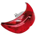 FEU ARRIERE SCOOT ADAPTABLE PEUGEOT 50 TKR, TREKKER, SQUAB ROUGE (HOMOLOGUE CE) (734530) -SELECTION P2R