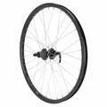 MTB WHEEL/CARGO/E-BIKE/LONGTAIL DISC LOCKING 26" KARKO L REAR BLACK 6 HOLES CASSETTE 11/10/9-SPEED RIM 25C 32 SPOKES -WEIGHT MAX 225 kg