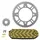 KIT CHAINE ADAPTABLE SUZUKI 80 RM 1989>2001 428 14x48 (DIAM COURONNE 100/120/8.5) (DEMULTIPLICATION ORIGINE) (PETITE ROUE) -AFAM