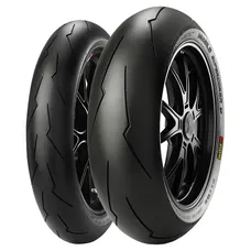 PACK/TRAIN OF MOTORCYCLE TYRE FRONT + REAR PIRELLI DIABLO SUPERCORSA V2 SC2 RADIAL ZR 120/70-17 FRONT TL 58W + 200/55-17 REAR TL 78W (SOLD IN PACKS OF 2)