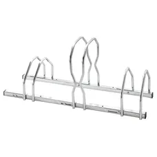 PARKING RACK 3 BICYCLES WIDTH ADJUSTABLE WITH 2 LEVELS FOR PNEUS LARGES AND FATBIKE