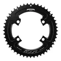 ROAD CHAINRING 4-BOLT DIA. 110 FOR SHIMANO 105 R7100 MICHE 48T OUTER BLACK 12-SPEED