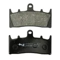 BRAKE PAD SET NEWFREN FOR KAWASAKI 600 ZX-6R NINJA 1998>2002 FRONT, 750 ZX-7R NINJA 1996>2003 FRONT/SUZUKI 1300 GSX-R HAYABUSA 1999>2007 FRONT (FD0199BT) (TOURING ORGANIC)