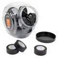 HANDLEBAR TAPE/HANDLEBAR VELOX PLASTADER BLACK 20 mm X 8M (JARRE OF 30 ROULEAUX)
