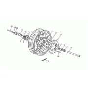 Roue arrière