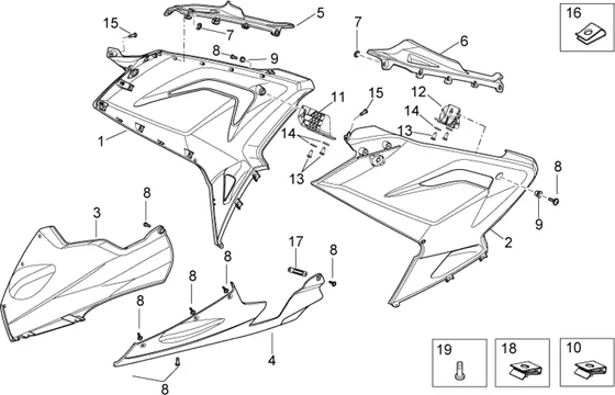 Carrosserie centrale