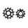DERAILLEUR JOCKEY WHEEL SHIMANO 11-SPEED GRX810 (SET OF 2)