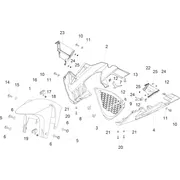 Garde-boue Av.-Embasement