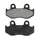 PLAQUETTE DE FREIN POLINI POUR HONDA 125 NES, 150 NES, 125 DYLAN, 150 DYLAN, 125 PSi, 125 SH (L 81.6mm - H 42.6mm - P 9.3mm) (174.0034) (ORIGINAL)
