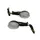 CLIGNOTANT MOTO AVOC ISUMI 18 LEDS BASE ABS TRANSPARENT/NOIR (L 110mm / H 43mm / L 54mm) (HOMOLOGUE ECE) (PAIRE)