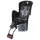 PORTE BEBE/SIEGE ENFANT ARRIERE POLISPORT INCLINABLE A FIXER SUR CADRE BILBY RS NOIR COUSSIN GRIS (9 A 22Kgs) HOMOLOGUE EN 14344