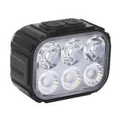 BICYCLE LIGHT USB FRONT NEWTON 350 LUMENS BLACK 8 MODES (SUPPLIED WITH MOUNTING KIT HANDLEBAR) - RECHARGEABLE USB