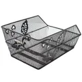 REAR BASKET STEEL NID ABEILLE BASIL CENTO FLOWER BLACK (47 X 31 X 21 cm)