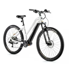 VELO ELECTRIQUE/VAE VTT 29 LEADER FOX SWAN FEMME BLANC 9V MOTEUR CENTRAL BAFANG M300 36V 80Nm BATTERIE 15Ah (16,5'' - H43cm - TAILLE S - POUR ADULTE DE 158cm à 168cm)