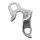 DERAILLEUR HANGER ALUMINIUM P2R BIANCHI/PEUGEOT/CORRATEC/DECATHLON/CUBE/SUNN/SPECIALIZED... GH-009 COMPATIBLE LEADER FOX 3 - HOLLAND - LATONA (BULK PACKED FOR ATELIER)