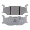 BRAKE PAD SET NISSIN FOR YAMAHA 500 TMAX 2001>2003 FRONT, 900 XJ S DIVERSION 1995>2003 FRONT, 1300 STRYKER 2011> FRONT, 950 XV BOLT 2014> FRONT, 400 MAJESY 2004> FRONT (A0300) (SEMI METAL) -ECE R90