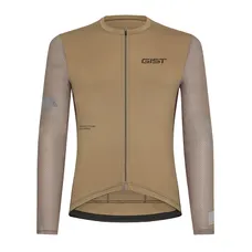 CYCLING JERSEY GIST SUMMER RAY ANTI-UV BEIGE SLEEVES LONGUES M -5358