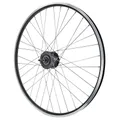 TREKKING WHEEL BRAKE SHOE 700 X 35 - 28" ER10 REAR BLACK DOUBLE WALL HUB NEXUS 7-SPEED 36 SPOKES STAINLESS STEEL (SG-C30001-7R)