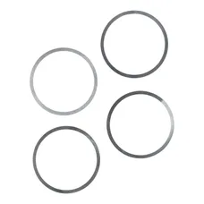 SPACER/RONDELLE FOR DISC CENTERLOCK ELVEDES SILVER -THICKNESS 0.2 mm- (SOLD IN PACKS OF 4)