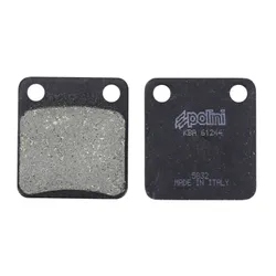 BRAKE PAD SET POLINI FOR PEUGEOT 50 VIVACITY 2008> FRONT/DAELIM 50 S-FIVE 2001>, 125 S2 2005>/HONDA 50 CRM 1988>1992 (L 41,5 mm - H 45 mm - P 7,5 mm) (174.0083) (ORIGINAL)