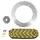 KIT CHAINE ADAPTABLE KAWASAKI 125 KMX 1986>1998 428 14x48 (DIAM COURONNE 134/150/8.5) (DEMULTIPLICATION ORIGINE) -AFAM