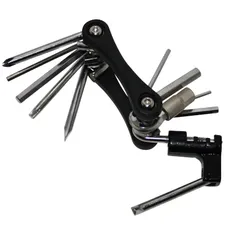 MULTI-TOOL P2R 11 FONCTIONS CLES ALLEN + TOURNEVIS + DERIVE-CHAIN