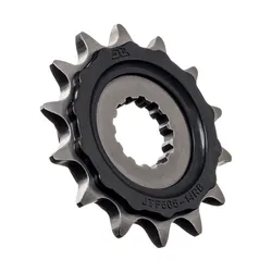 ADAPTABLE MOTORCYCLE FRONT SPROCKET CF MOTORCYCLE 400 NK 2022>2023, 650 GT 2021>2023/YAMAHA 320 MT-03 2016> 520 14 DTS RB RUBBER (REINFORCEMENT RUBBER - ANTI NOISE) -JT SPROCKETS