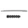 V-BRAKE NOODLE NEWTON FLEXIBLE WITH SOUFFLET (TO L'UNIT CARDED)