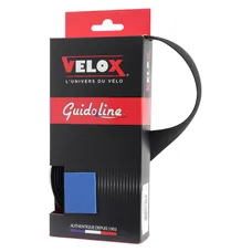 HANDLEBAR TAPE/HANDLEBAR VELOX MAXIMUM CORK BICOLOR BLACK/BLUE - GUIDOLINE