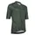 CYCLING JERSEY GIST DUST SLEEVES SHORT ZIP TOTAL GREEN MILITAIRE XXL -5347