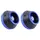 ECROU PROTECTION ANTICHUTE FIXATION MOYEU POUR TROTTINETTE METAL BLEU -SELECTION P2R