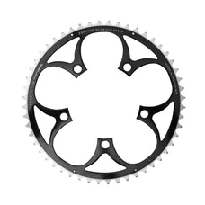 PLATEAU ROUTE 5BRA D.110 TA ZEPHYR 52DTS EXTERIEUR NOIR ALU 7075 TYPE SHIMANO 9/10V.