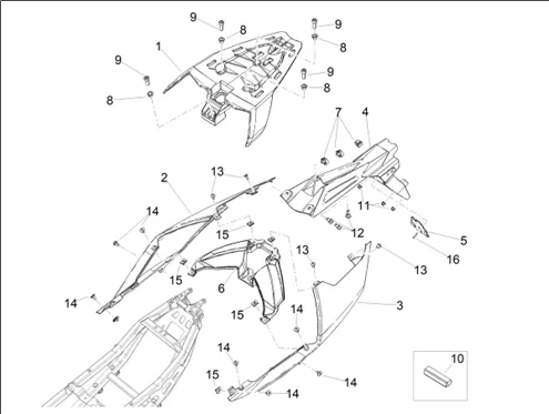 Carrosserie posterieure