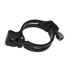 CLAMP FRONT DERAILLEUR BRASER P2R ALUMINIUM BLACK DIAMETER. 34,9