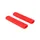 PROTECTION LEVIER DE FREIN VTT TOOPRE 3 DOIGTS SILICONE ANTI-DERAPANT ROUGE (PAIRE)