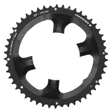 ROAD CHAINRING 4-BOLT DIA. 110 FOR SHIMANO ULTEGRA 6800 STRONGLIGHT 50T OUTER BLACK CT2 11-SPEED