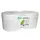 PAPIER BOBINE ESSUIE-MAIN BLANC MINERVA A USAGE PROFESSIONNEL DOUBLE EPAISSEUR (2 BOBINES - 1000 FEUILLES)