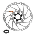 BRAKE DISC MTB CENTERLOCK SHIMANO 203 mm DEORE/SLX RT64 (NUT EXTERNE) (WORKSHOP FITTING)