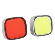 BICYCLE LIGHT USB KIT NEWTON 36B LEDS BLACK (SUPPLIED WITH FIXATIONS) GRANDE VISIBILITE - RECHARGEABLE USB