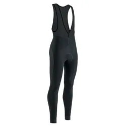 CYCLING SHORTS/COLLANT LONG GIST BIB STRAPS SUPREMO FOR TEMPERATURE -5- BASE 3 DENSITY BLACK M -5654