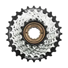 FREEWHEEL 7-SPEED SHIMANO 14-28 SILVER/BLACK