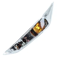 CLIGNOTANT SCOOT ADAPTABLE PIAGGIO 50 ZIP 2000> AV GAUCHE TRANSPARENT (HOMOLOGUE CE) -P2R
