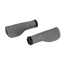 GRIP CITY HERRMANS NUCORE TOWN ERGONOMIQUE WITH LOCK-ON GREY L 130 mm DIAMETER 22 mm (PAIR CARDED)