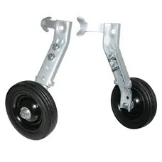 STABILISATEUR VELO NEWTON RENFORCE ROUE PLASTIQUE POUR VELO HANDICAPE 20"-24"-26" (PAIRE) (CERTIFIE CE)