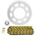 KIT CHAINE ADAPTABLE APRILIA 50 RX 2006>2017 420 11x53 (DIAM COURONNE 105/125/8.5) (DEMULTIPLICATION ORIGINE) -AFAM