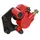 ADAPTABLE BRAKE CALIPER FRONT GENERIC 50 TOXIC/KEEWAY F-ACT, FOCUS, RY6 2-STROKE RED (SUPPLIED WITH BRAKE PADS) -P2R