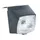 PHARE/PROJECTEUR CYCLO ADAPTABLE PEUGEOT 103 MVL, VOGUE GRIS (COMPLET) -SELECTION P2R