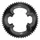 ROAD CHAINRING 4-BOLT DIA. 110 FOR SHIMANO 105 R7000 OEM 50T OUTER 11-SPEED BLACK