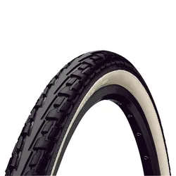 PNEU VTC URBAIN 700 X 47 CONTINENTAL RIDE TOUR NOIR FLANC BLANC TR (47-622) COMPATIBLE VAE