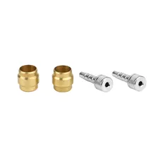 BRAKE HOSE CONNECTOR BRAKE ELVEDES OLIVE AND INSERT/PIN COMPATIBLE CAMPAGNOLO (PAIR OLIVE AND INSERT)